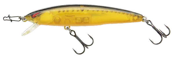 NORIES LAYDOWN MINNOW REGULAR / JUST WAKASAGI — BR-2 ゴールドラッシュ